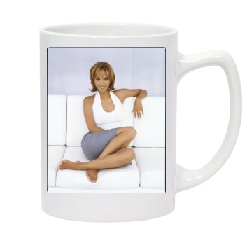 Halle Berry 14oz White Statesman Mug