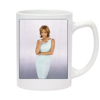 Halle Berry 14oz White Statesman Mug