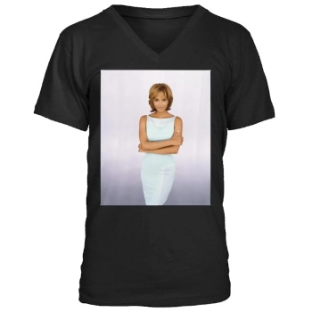 Halle Berry Men's V-Neck T-Shirt