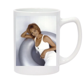 Halle Berry 14oz White Statesman Mug