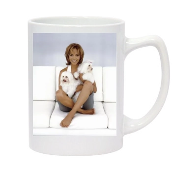 Halle Berry 14oz White Statesman Mug