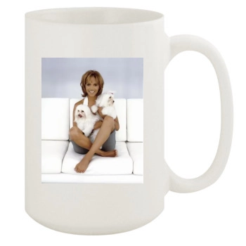 Halle Berry 15oz White Mug