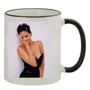 Halle Berry 11oz Colored Rim & Handle Mug