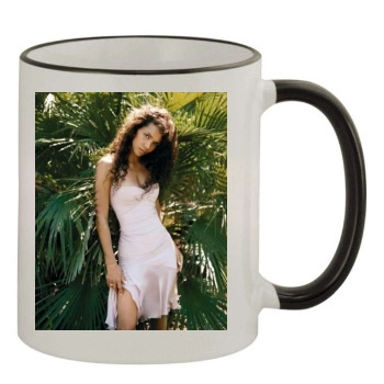 Halle Berry 11oz Colored Rim & Handle Mug