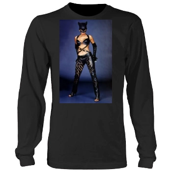 Halle Berry Men's Heavy Long Sleeve TShirt