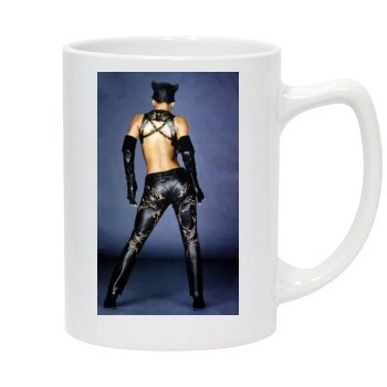 Halle Berry 14oz White Statesman Mug