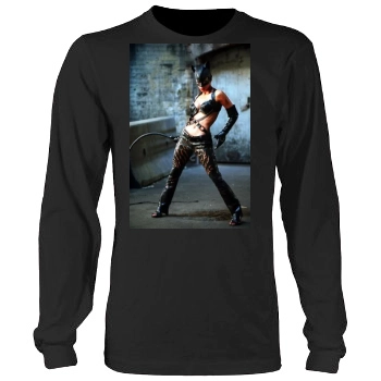 Halle Berry Men's Heavy Long Sleeve TShirt