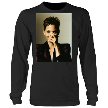 Halle Berry Men's Heavy Long Sleeve TShirt