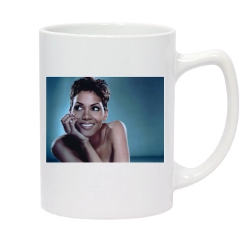 Halle Berry 14oz White Statesman Mug