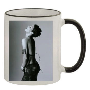 Halle Berry 11oz Colored Rim & Handle Mug