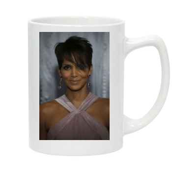 Halle Berry 14oz White Statesman Mug