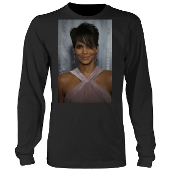 Halle Berry Men's Heavy Long Sleeve TShirt