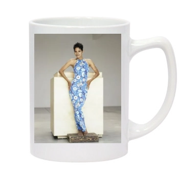 Halle Berry 14oz White Statesman Mug