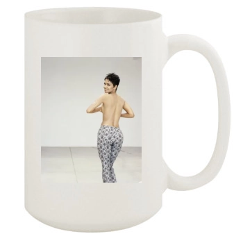 Halle Berry 15oz White Mug