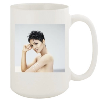 Halle Berry 15oz White Mug