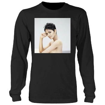 Halle Berry Men's Heavy Long Sleeve TShirt