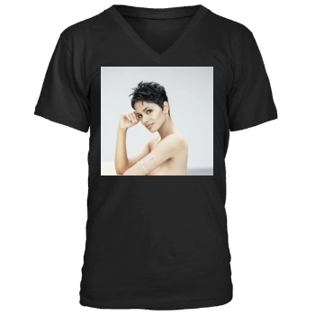 Halle Berry Men's V-Neck T-Shirt