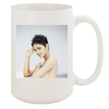 Halle Berry 15oz White Mug