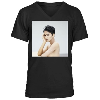 Halle Berry Men's V-Neck T-Shirt