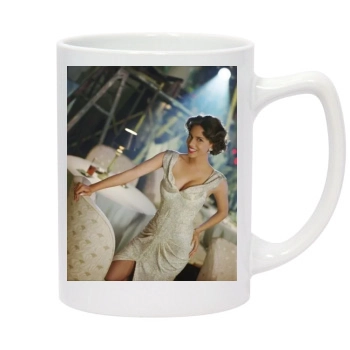 Halle Berry 14oz White Statesman Mug