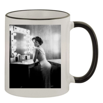 Halle Berry 11oz Colored Rim & Handle Mug