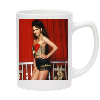 Halle Berry 14oz White Statesman Mug