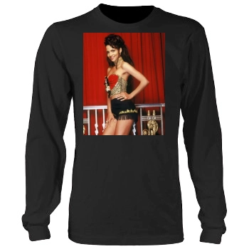 Halle Berry Men's Heavy Long Sleeve TShirt