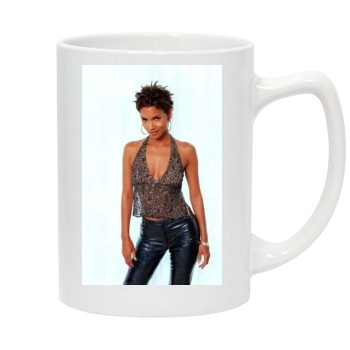 Halle Berry 14oz White Statesman Mug