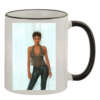 Halle Berry 11oz Colored Rim & Handle Mug