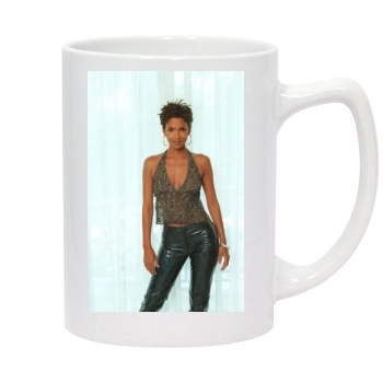 Halle Berry 14oz White Statesman Mug