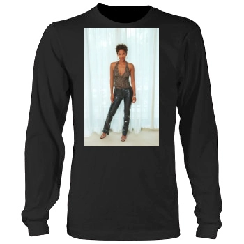 Halle Berry Men's Heavy Long Sleeve TShirt