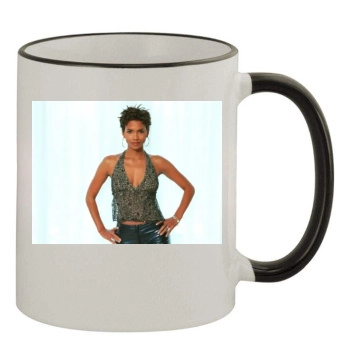 Halle Berry 11oz Colored Rim & Handle Mug