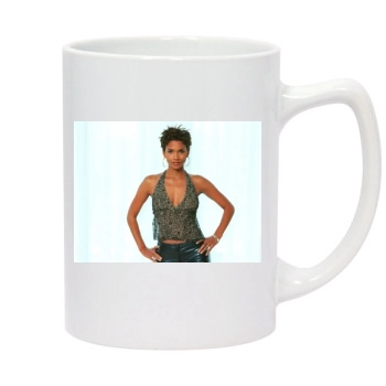 Halle Berry 14oz White Statesman Mug