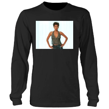 Halle Berry Men's Heavy Long Sleeve TShirt