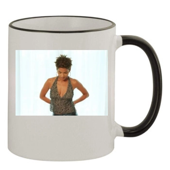 Halle Berry 11oz Colored Rim & Handle Mug