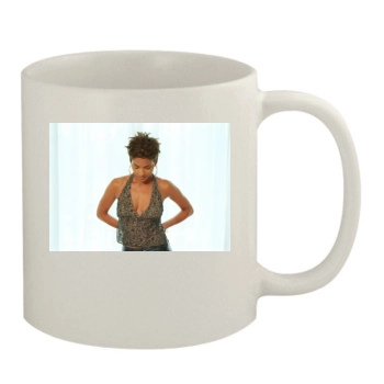 Halle Berry 11oz White Mug