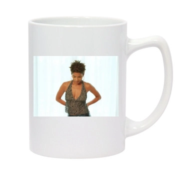 Halle Berry 14oz White Statesman Mug