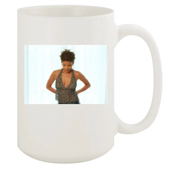 Halle Berry 15oz White Mug