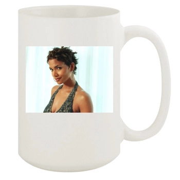 Halle Berry 15oz White Mug