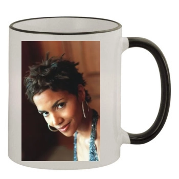 Halle Berry 11oz Colored Rim & Handle Mug