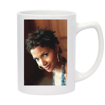 Halle Berry 14oz White Statesman Mug