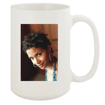 Halle Berry 15oz White Mug