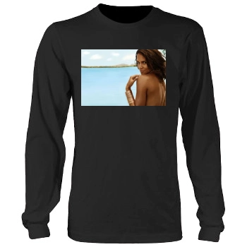 Halle Berry Men's Heavy Long Sleeve TShirt