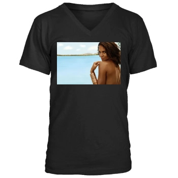 Halle Berry Men's V-Neck T-Shirt