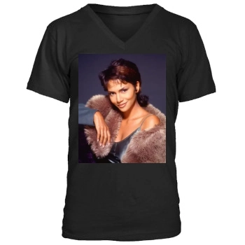 Halle Berry Men's V-Neck T-Shirt