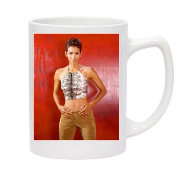 Halle Berry 14oz White Statesman Mug