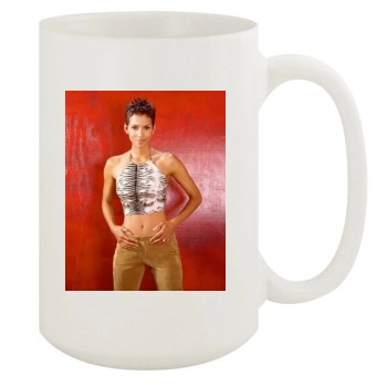 Halle Berry 15oz White Mug