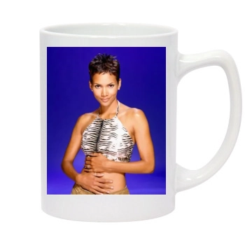 Halle Berry 14oz White Statesman Mug