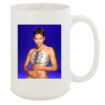 Halle Berry 15oz White Mug