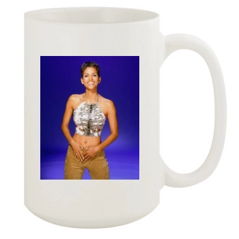 Halle Berry 15oz White Mug